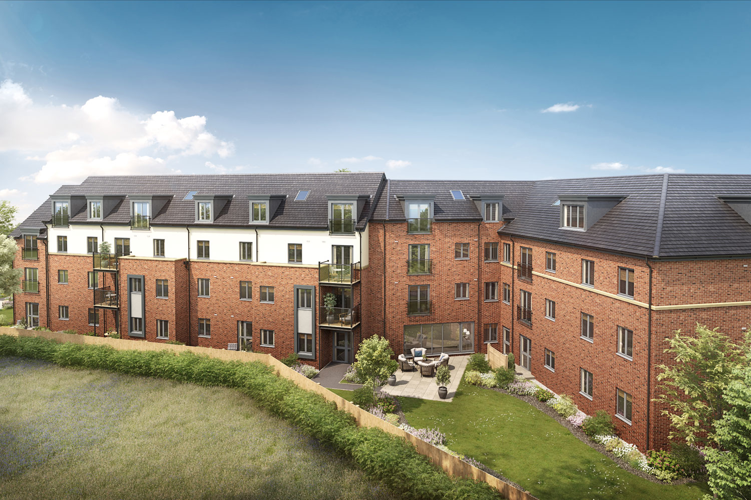Hampson Court rear exterior